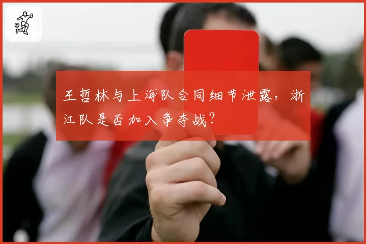 王哲林与上海队合同细节泄露,浙江队是否加入争夺战?